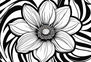 Flor de cerejeira tattoo idea