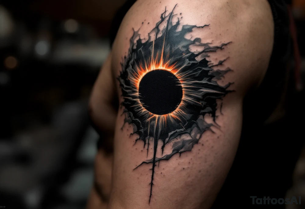 Dark Eclipse  ending everything tattoo idea