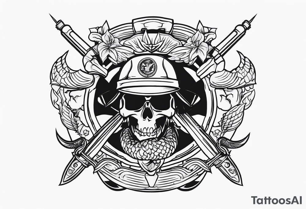 MARINES tattoo idea