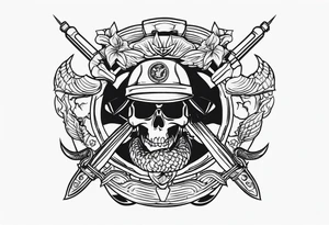 MARINES tattoo idea