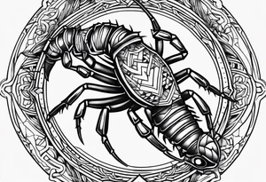 Scorpio tattoo idea