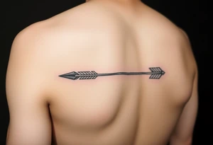 Arrow on arm tattoo idea