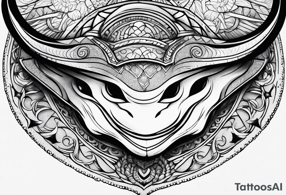 Stingray tattoo idea