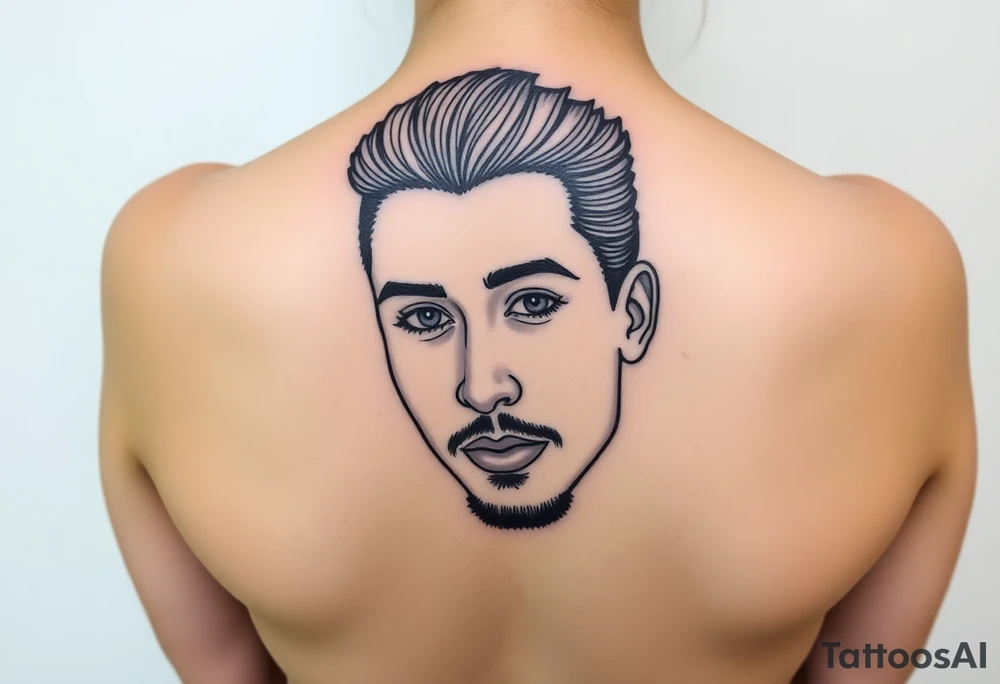 Markiplier Face tattoo idea