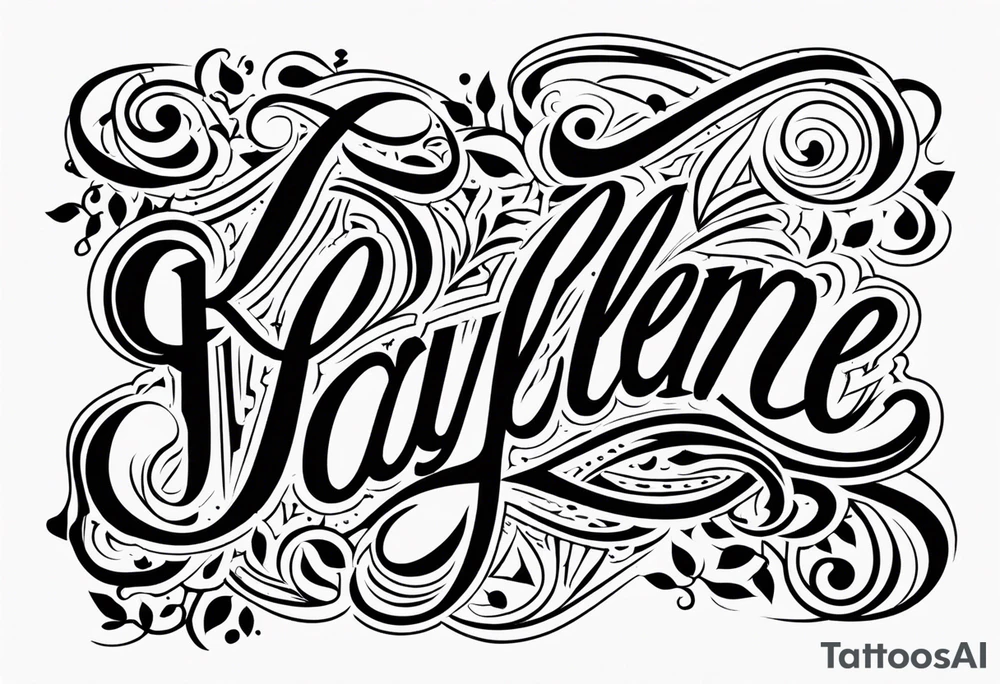 Kaylene tattoo idea