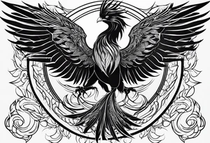 Phoenix tattoo idea