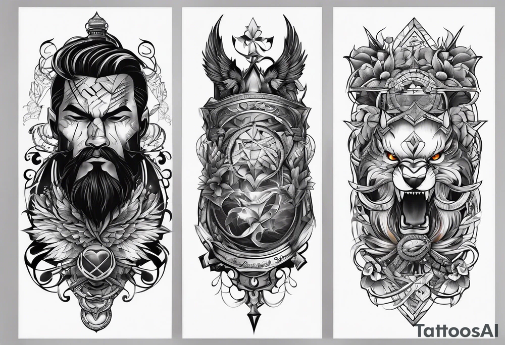 trapped tattoo idea