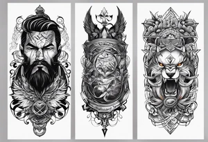 trapped tattoo idea