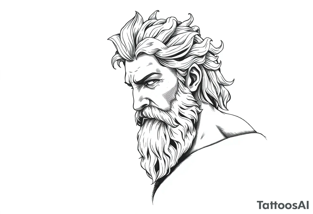 greek god tattoo idea