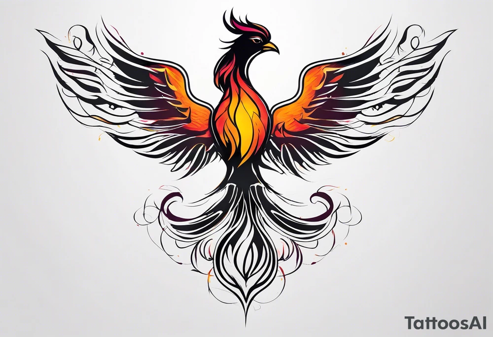 phoenix tattoo idea