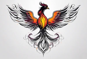 phoenix tattoo idea