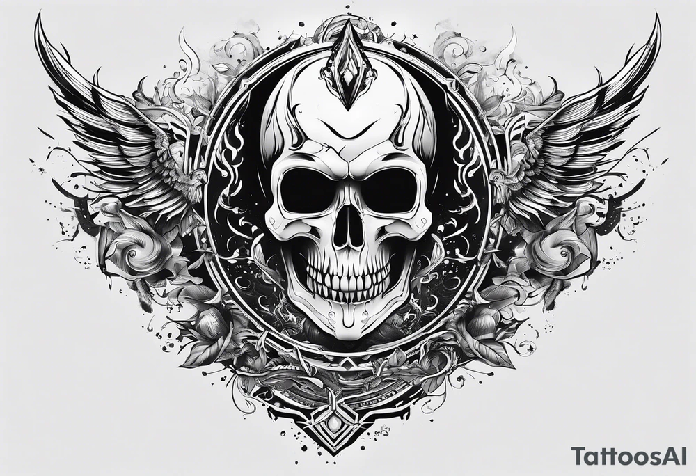 electrical, game, fire tattoo idea