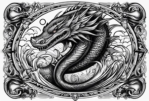 Leviathan forearm tattoo tattoo idea