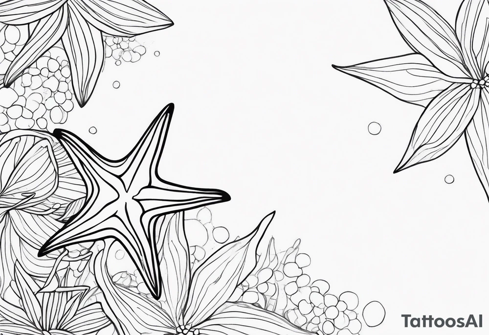 Starfish tattoo idea