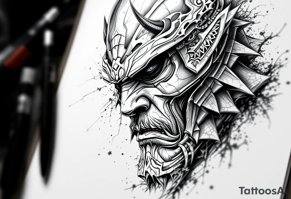 Katana tattoo idea