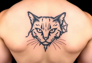 Black Cat tattoo idea