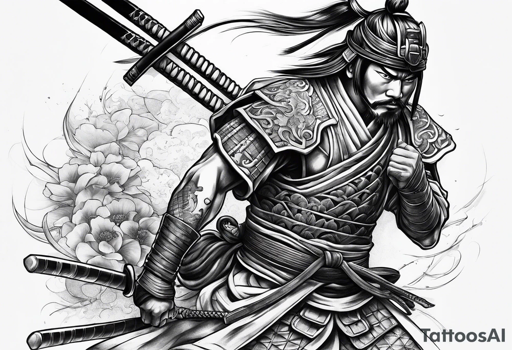 discipline  samurai tattoo idea