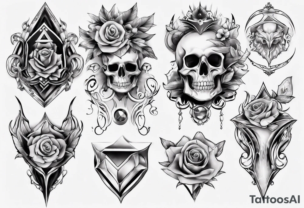 luxury tattoo idea