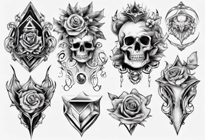 luxury tattoo idea