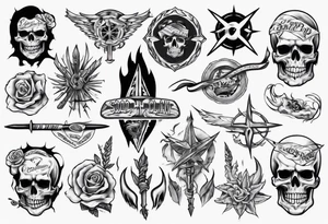 southern california bands tattoo idea