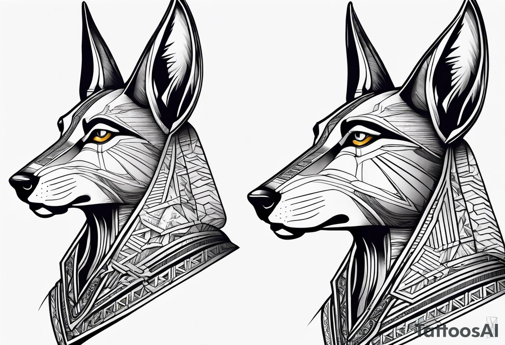 Anubis tattoo idea