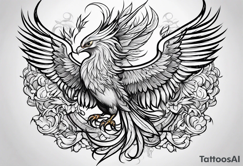 phoenix tattoo idea
