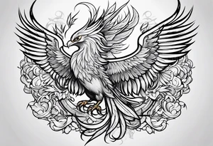 phoenix tattoo idea
