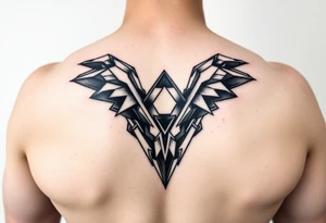 Bionic view beneath the skin tattoo idea