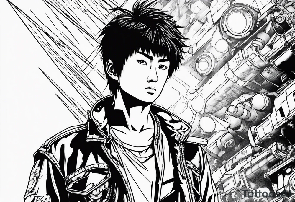 Akira kaneda tattoo idea