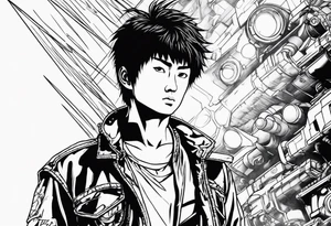 Akira kaneda tattoo idea