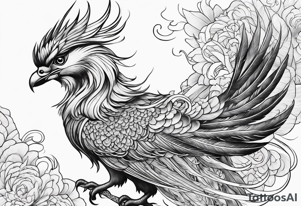 Vietnamese Phoenix tattoo idea