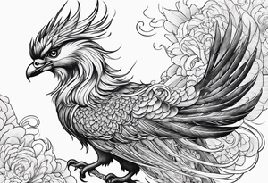 Vietnamese Phoenix tattoo idea