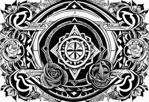 inside the card the rune dagaz tattoo idea
