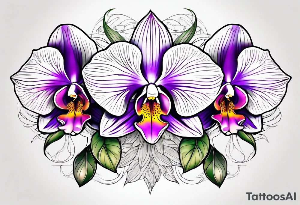 Orquídeas tattoo idea