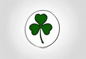Shamrock tattoo idea