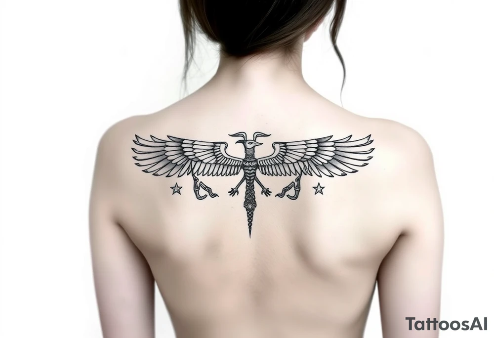 Anunnaki  symbols tattoo idea