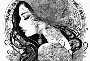 Being alone against the world tattoo idea