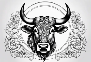 Taurus tattoo idea