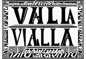Valhalla steps tattoo idea