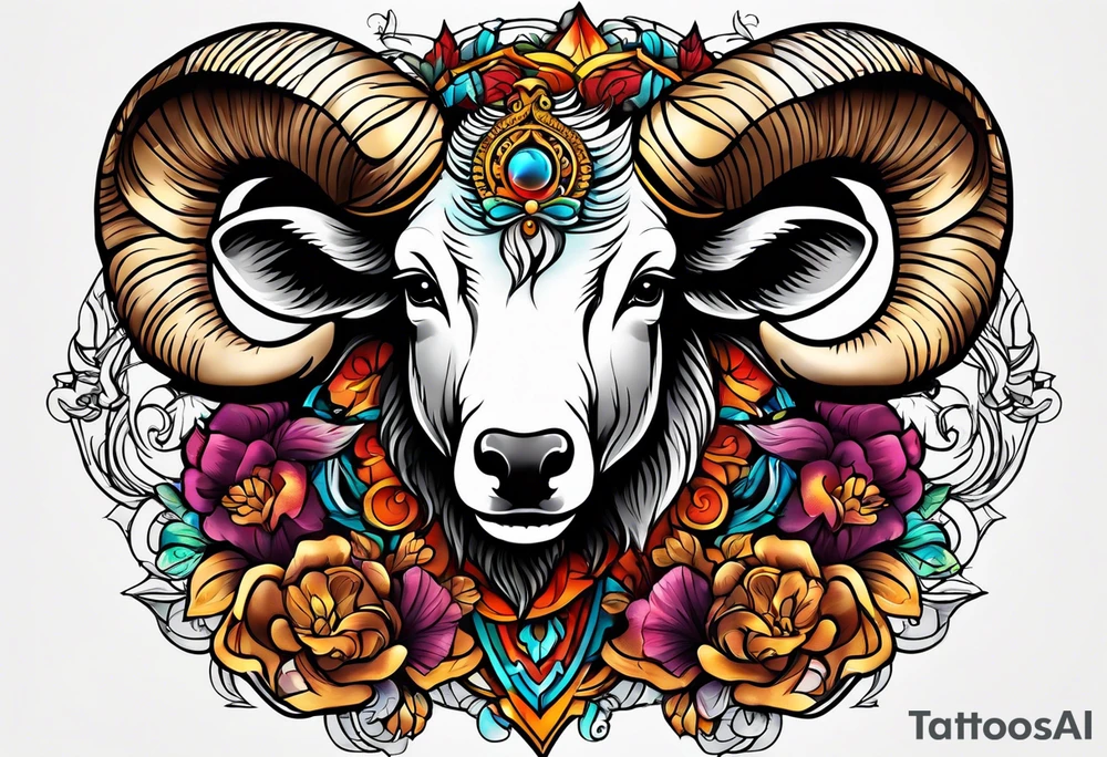 Aries tattoo idea