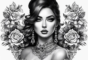 The name victoria tattoo idea