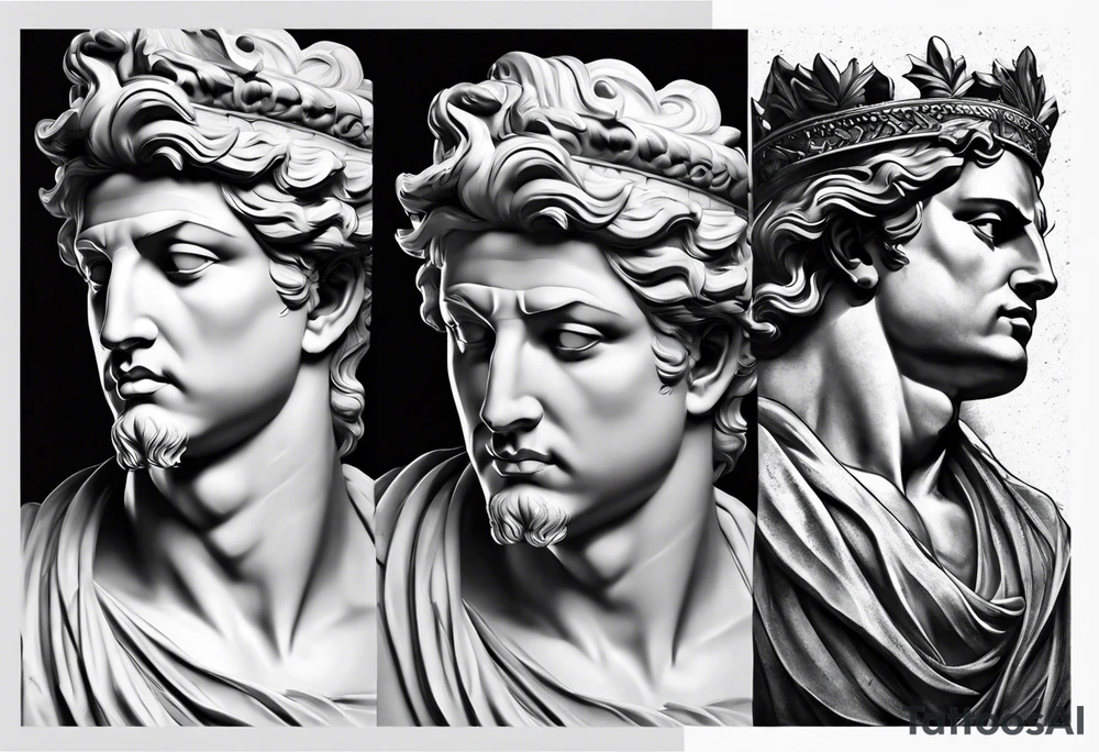 Statue of David tattoo idea