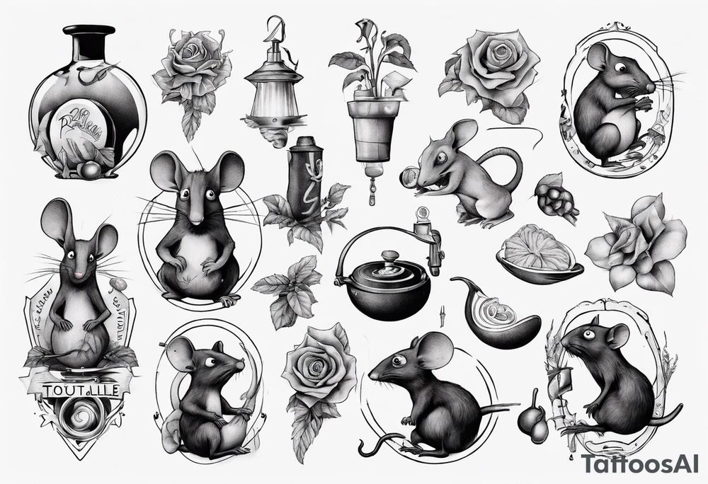 ratatouille tattoo idea