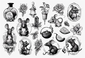 ratatouille tattoo idea