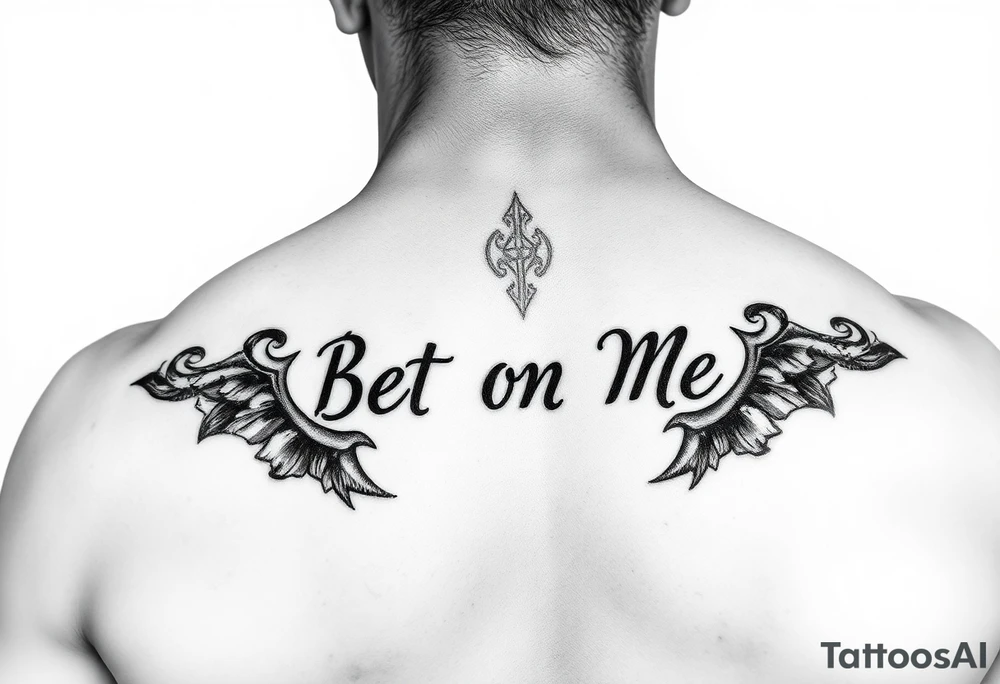 Trevaughn bet on me tattoo idea