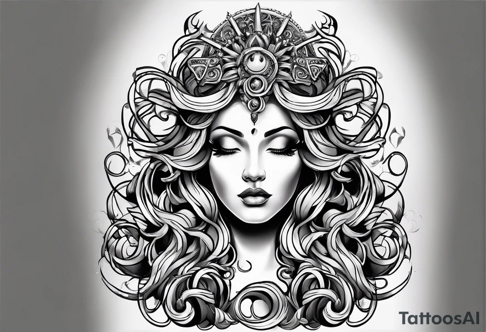 Medusa tattoo idea