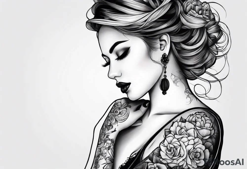 Let our Scars Fall in Love tattoo idea