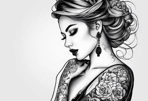 Let our Scars Fall in Love tattoo idea