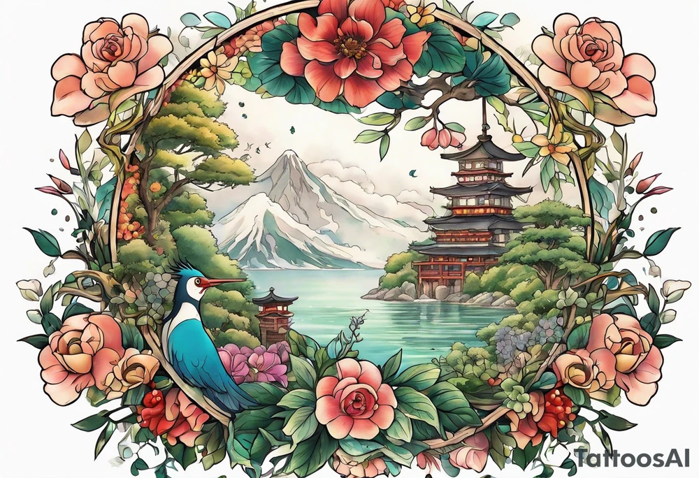 studio ghibli tattoo idea