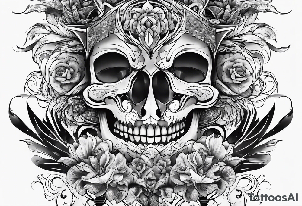 the words todamax tattoo idea